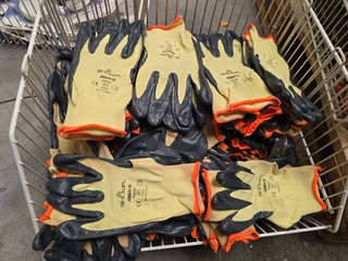 Werkhandschoenen Xl, Showa, partij, geel